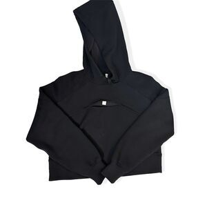 NWOT Lululemon Women's Get Centred Centered Crop Hoodie Softstreme Sz 4 Sweater